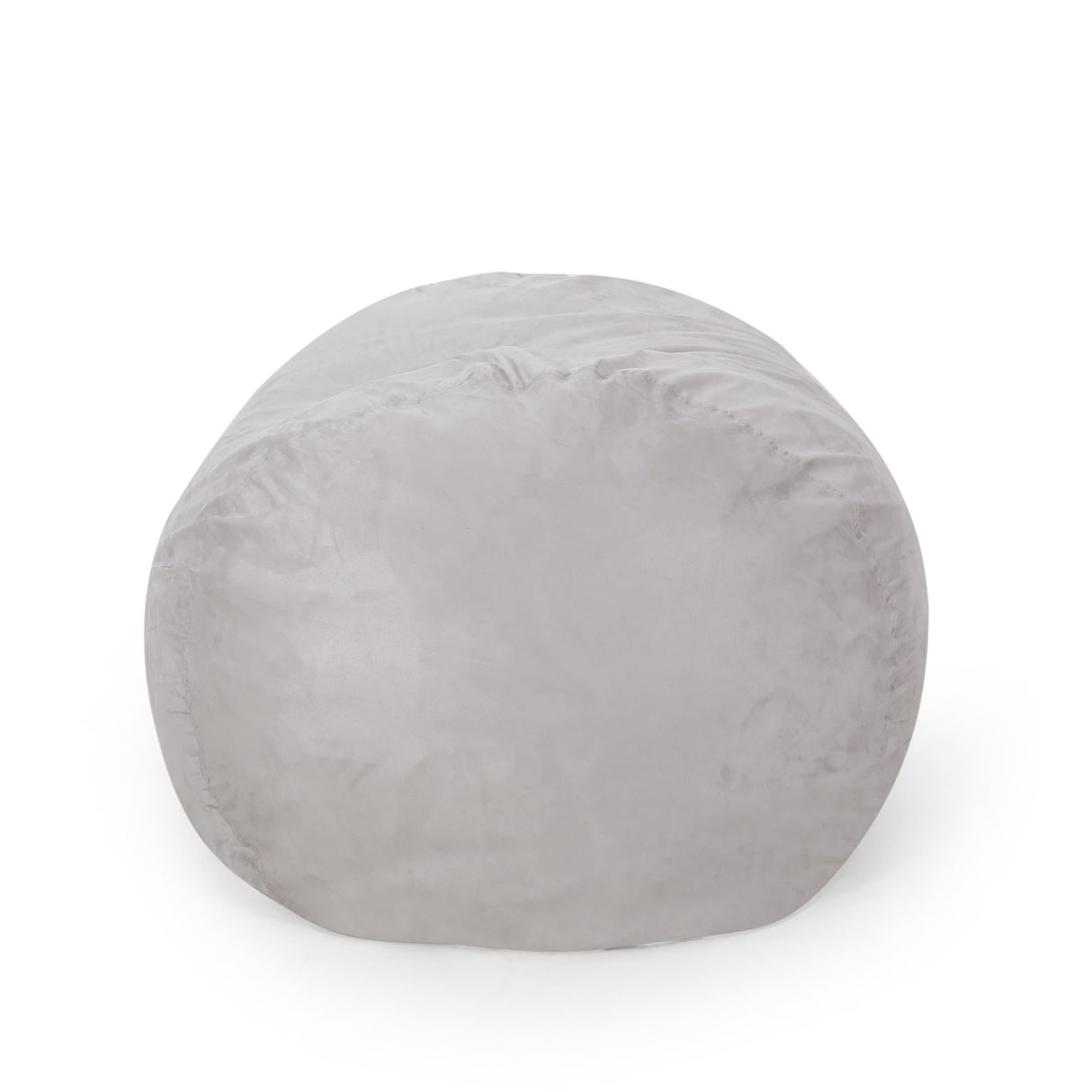 Asher Traditional 6.5 Foot Suede Bean Bag Chair by Christopher Knight Home