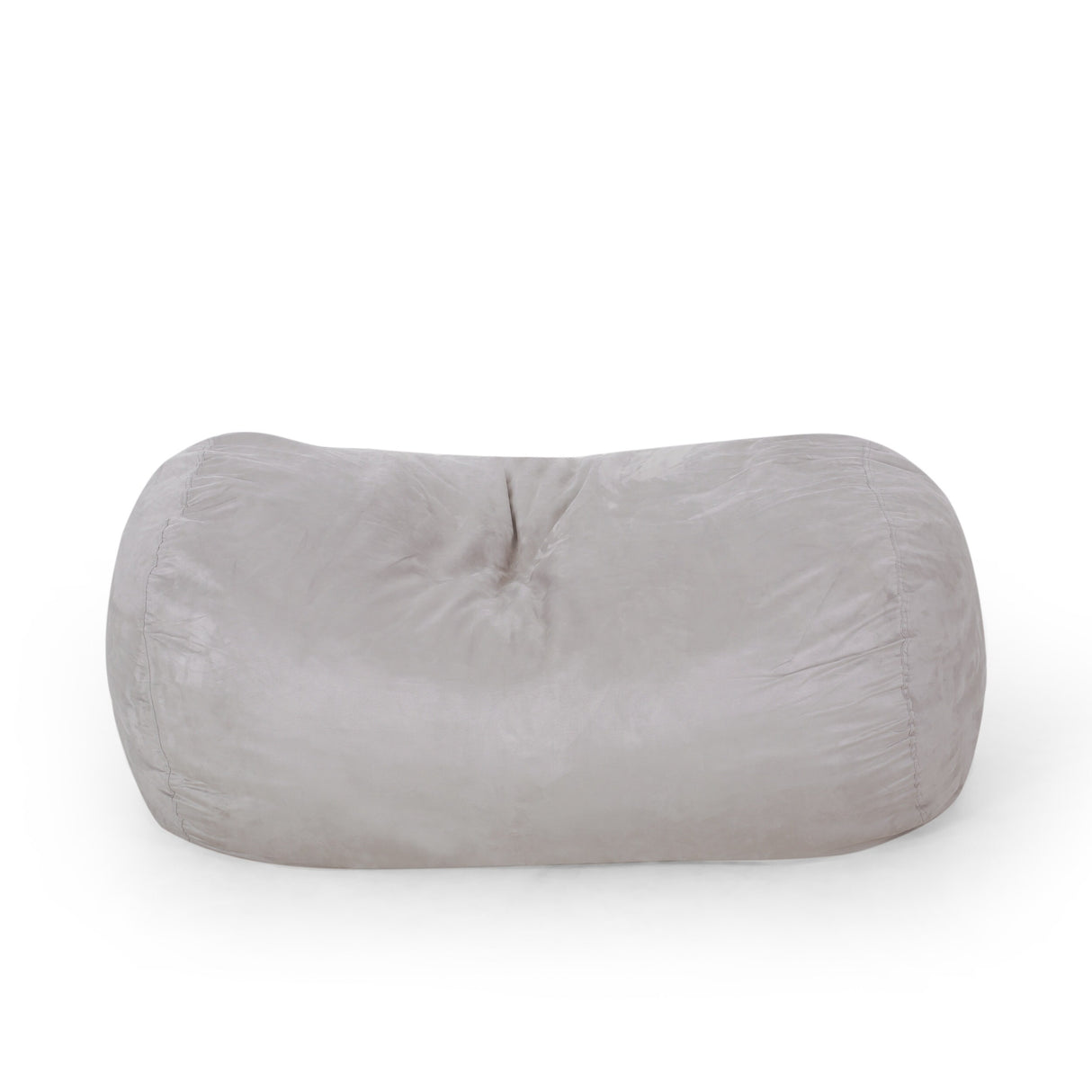 Asher Traditional 6.5 Foot Suede Bean Bag Chair by Christopher Knight Home
