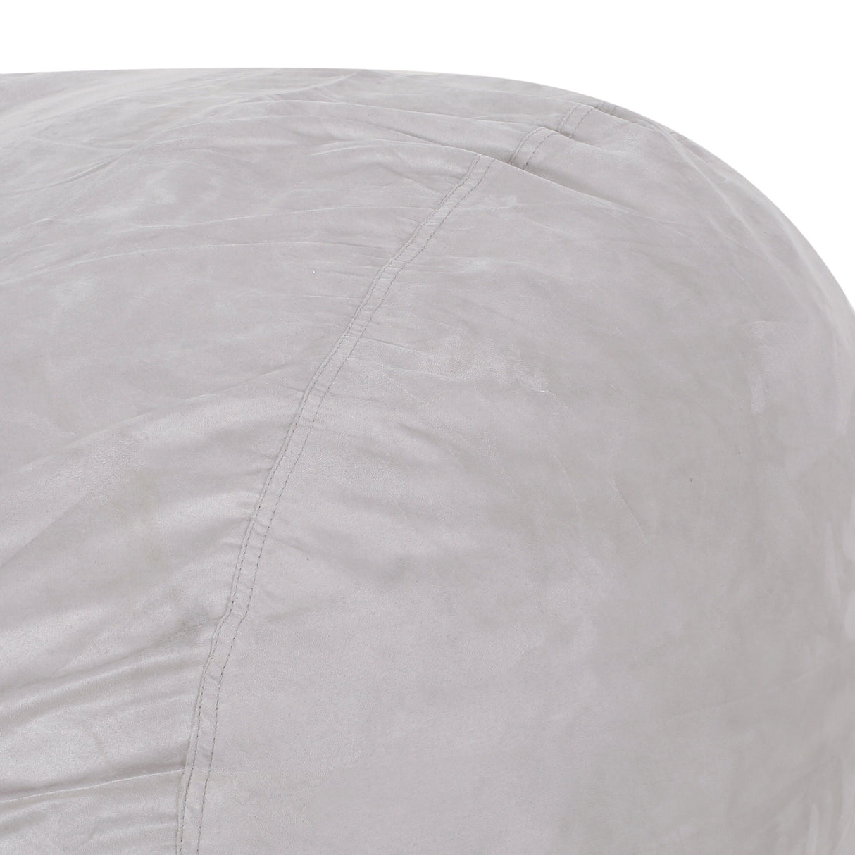Asher Traditional 6.5 Foot Suede Bean Bag Chair by Christopher Knight Home