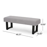 Ashford Boho Fabric Bench by Christopher Knight Home