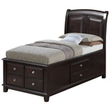 Ashford Wood Storage Sleigh Bed