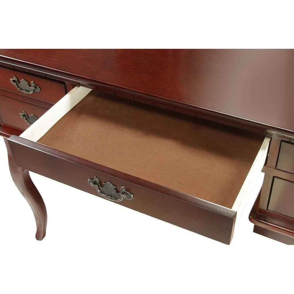 Ashland Traditional Style Vanity Table, Cherry