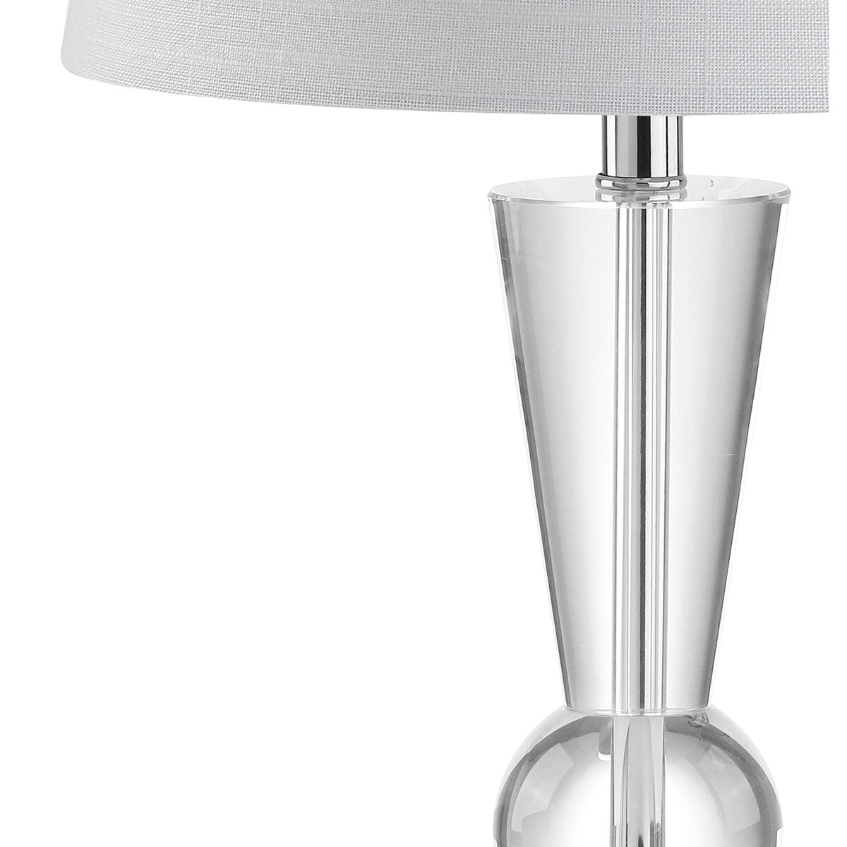 Ashley 22" Crystal LED Table Lamp, Clear by JONATHAN Y