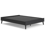 Ashley Furniture Charlang Black Platform Bed