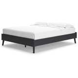 Ashley Furniture Charlang Black Platform Bed