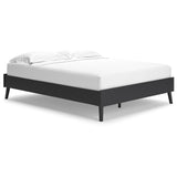 Ashley Furniture Charlang Black Platform Bed