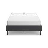 Ashley Furniture Charlang Black Platform Bed