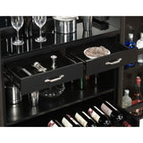 Ashley Heights Home Bar Wine Cabinet