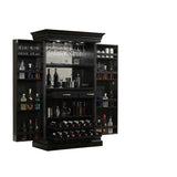Ashley Heights Home Bar Wine Cabinet