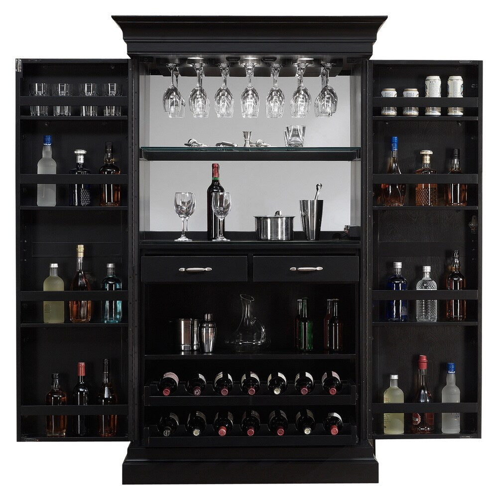 Ashley Heights Home Bar Wine Cabinet