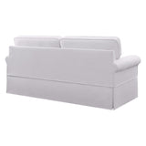 Porch & Den Zuni Mid-century Slip Cover Sofa