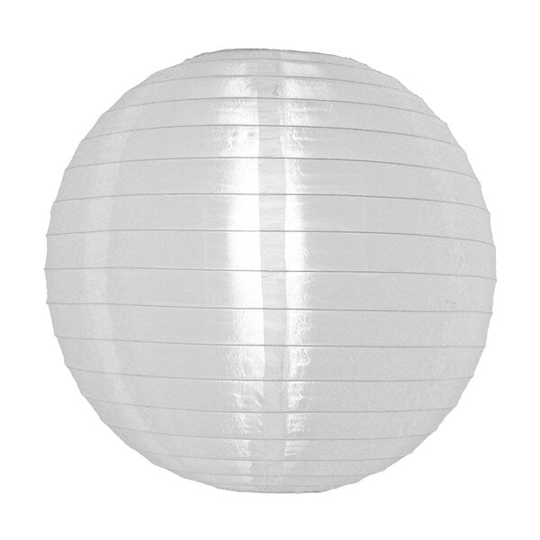 Asian Import Store Distribution 14NYL-WH 14-inch White Nylon Lantern