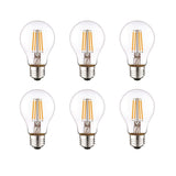 Aspen Brands 5 Watt Clear All Purpose LED Light Bulb 6 Pack Set