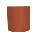 Aspen Creative Drum (Cylinder) Shaped Spider Construction Lamp Shade in Redwood (8" x 8" x 8")