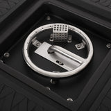 Aspen Outdoor Square Aluminum Fire Pit by Christopher Knight Home - 32.25" W x 32.25" D x 24.75" H