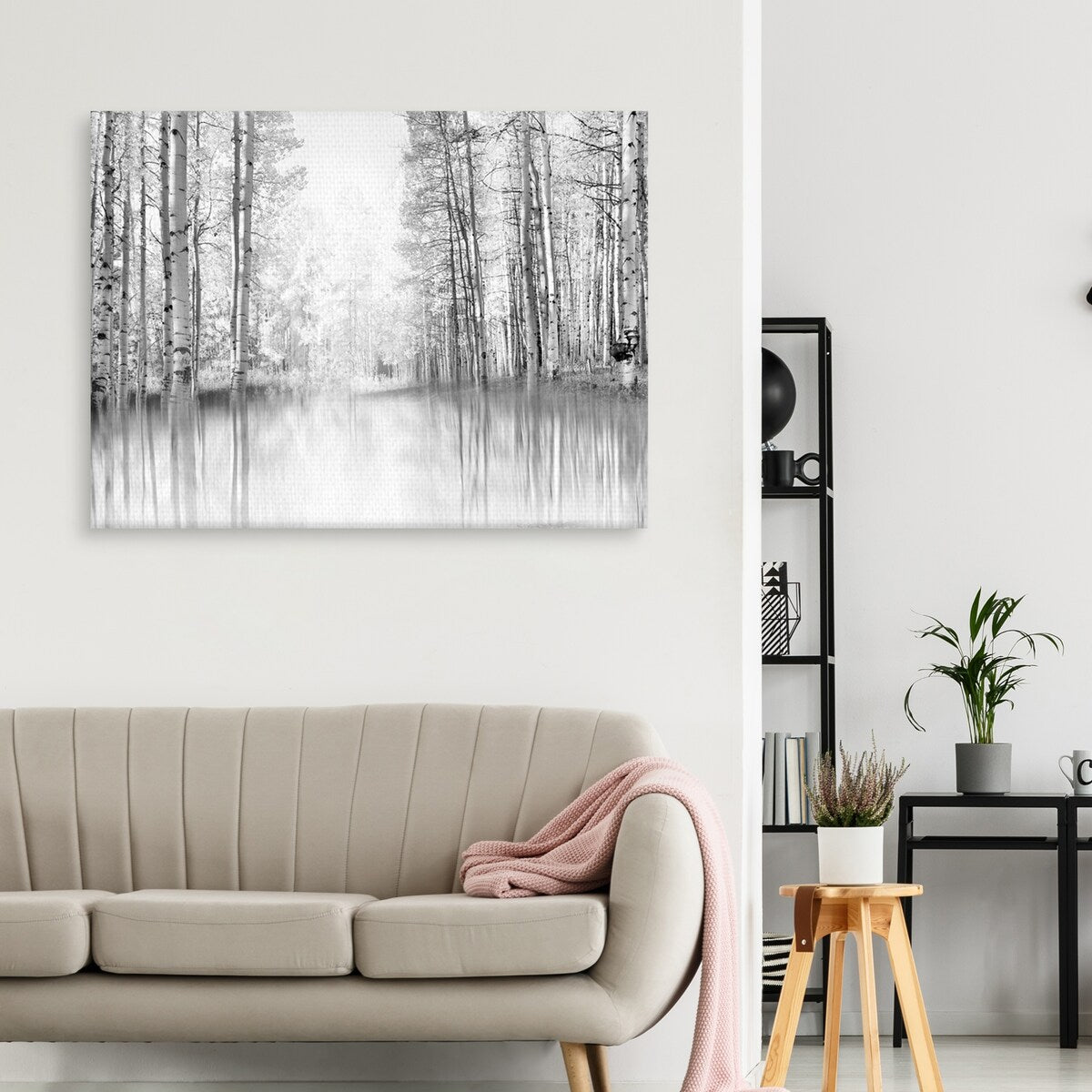 Aspen Reflection by Danita Delimont Canvas Art Print