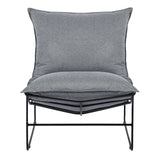 Assembled Upholstered Accent Chair Living Room Chairs - 25.98"W x 29.53"D x 26.77"H