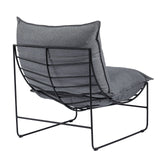Assembled Upholstered Accent Chair Living Room Chairs - 25.98"W x 29.53"D x 26.77"H