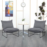 Assembled Upholstered Accent Chair Living Room Chairs - 25.98"W x 29.53"D x 26.77"H