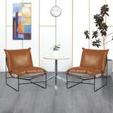 Assembled Upholstered Accent Chair Living Room Chairs - 25.98"W x 29.53"D x 26.77"H