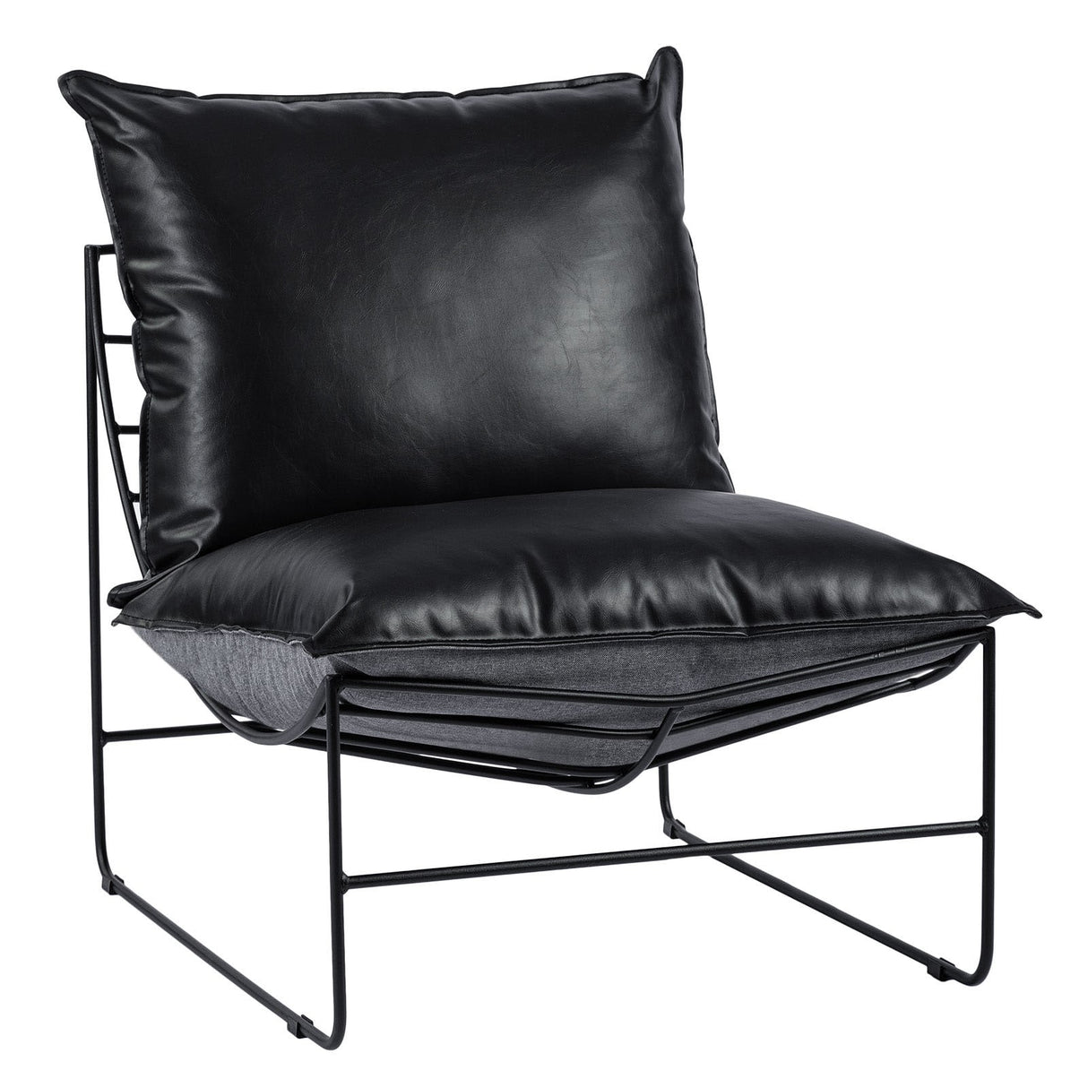 Assembled Upholstered Accent Chair Living Room Chairs - 25.98"W x 29.53"D x 26.77"H