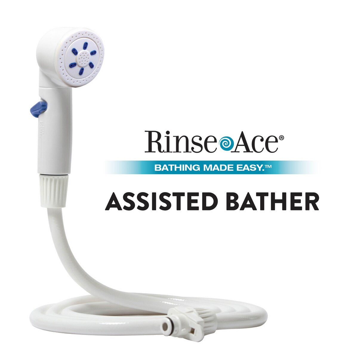 Assisted Bather Showerheads & Handheld Showers, White