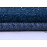 Asteri Collection Blue Solid Color Area Rug - 5' x 7'