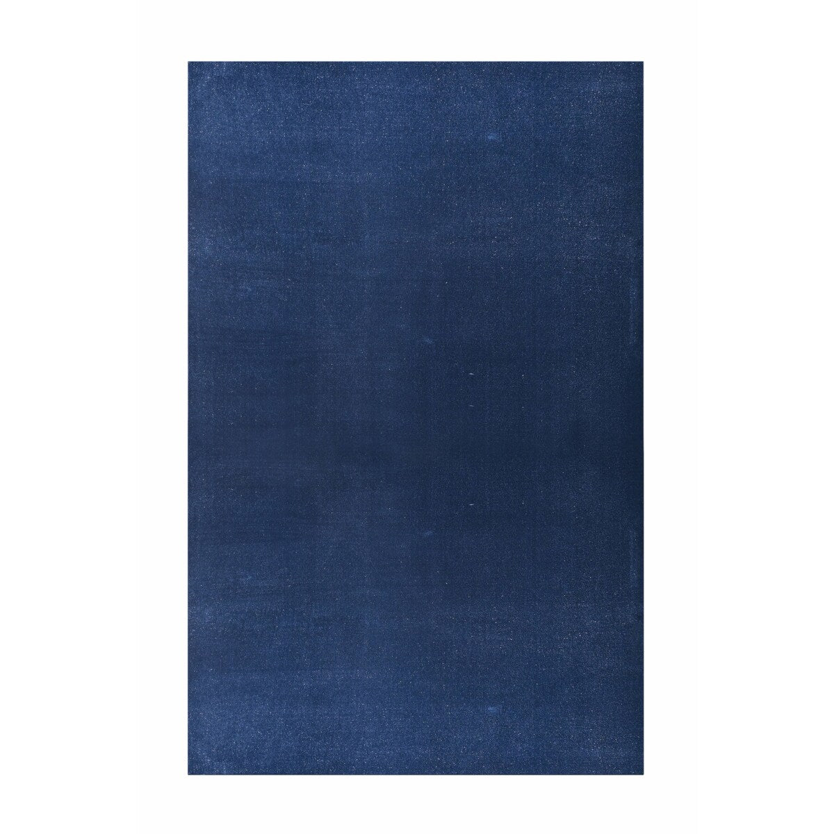 Asteri Collection Blue Solid Color Area Rug - 5' x 7'