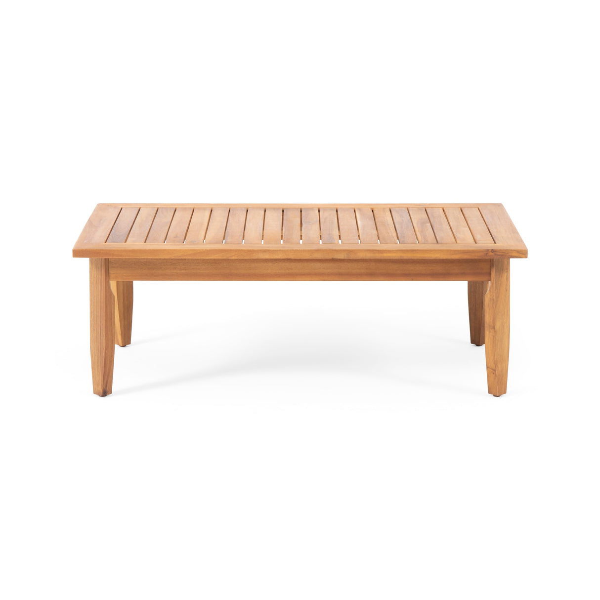 Aston Acacia Wood Outdoor Loveseat Set by Christopher Knight Home