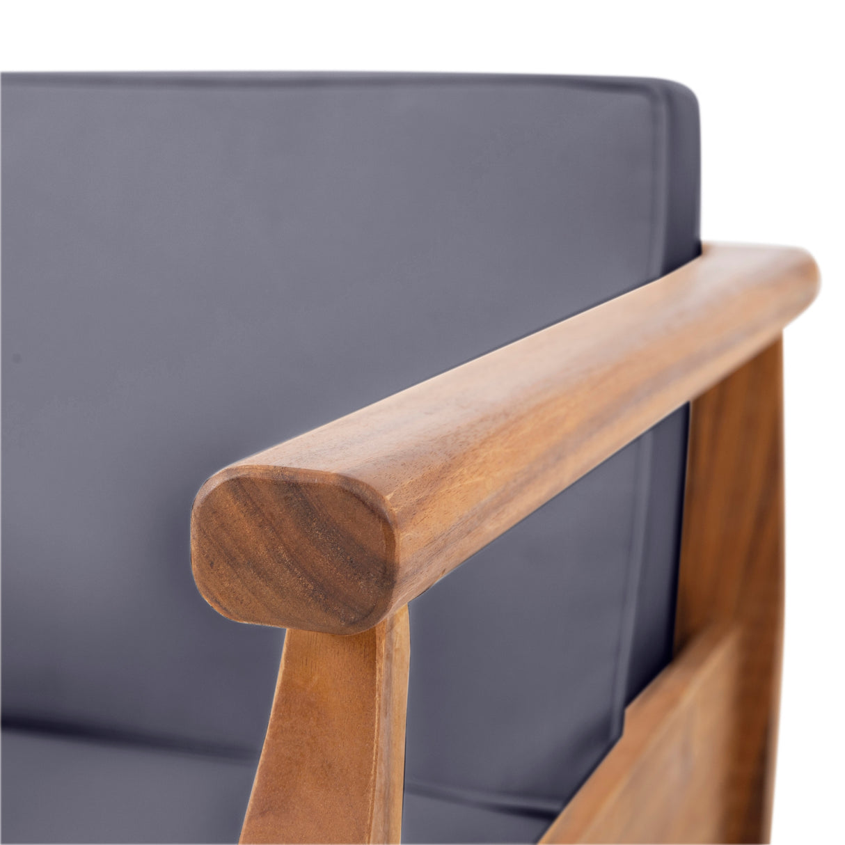 Aston Acacia Wood Outdoor Loveseat Set by Christopher Knight Home