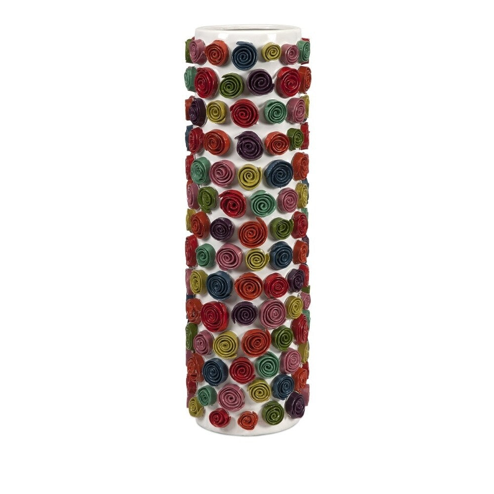 Astonishing Dixie Large Swirl Vase