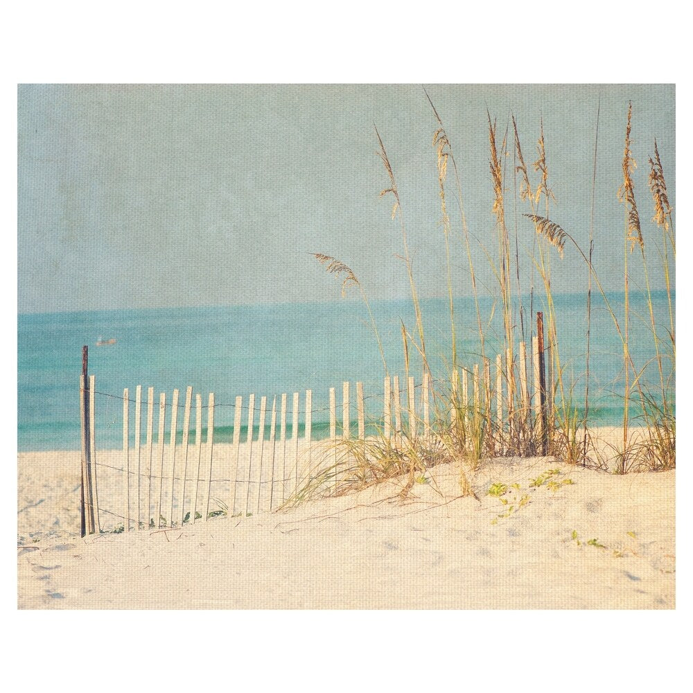 Masterpiece Art Gallery At the Beach by Kristen Naugle Canvas Art Print