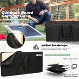 Atlanta Basketball Corn Hole Board Set with Carry Case