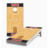 Atlanta Basketball Corn Hole Board Set with Carry Case