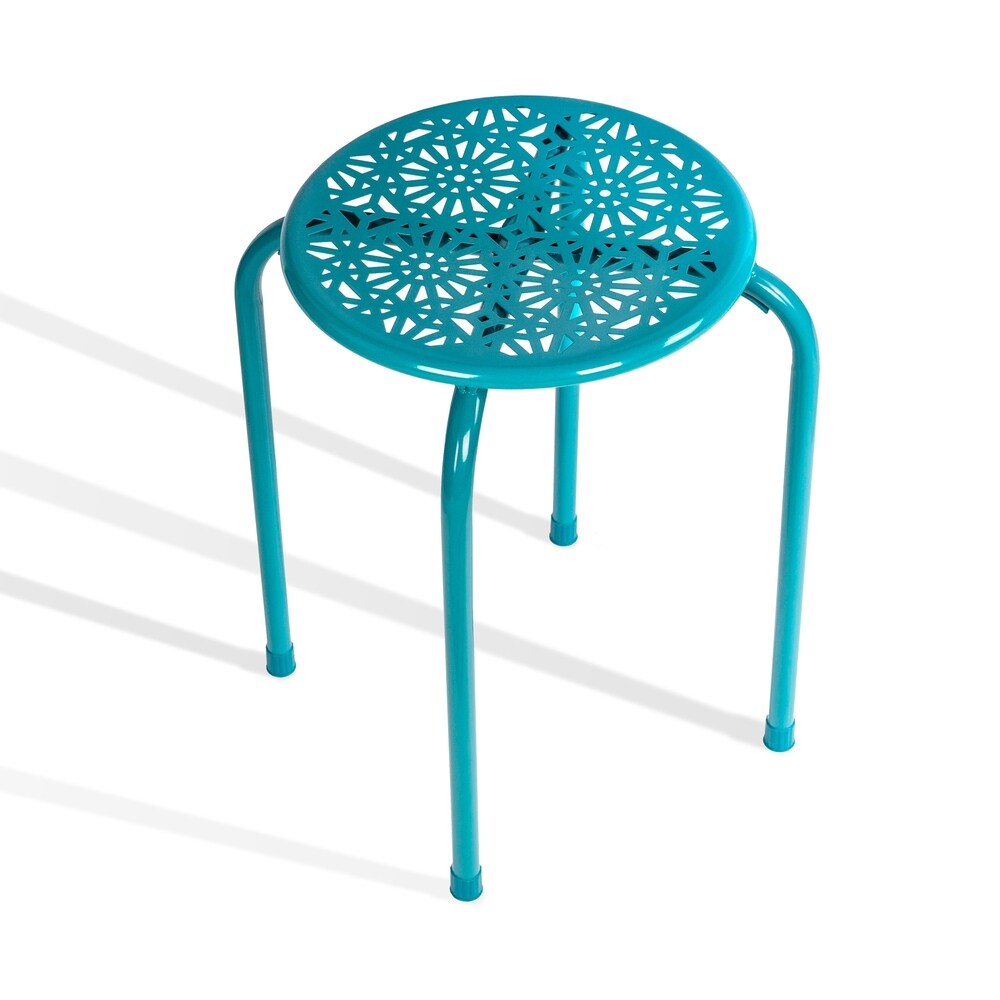 Atlantic Daisy Stackable Stool (6-Pack)
