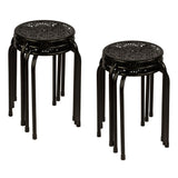 Atlantic Daisy Stackable Stool (6-Pack)