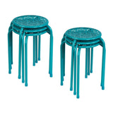 Atlantic Daisy Stackable Stool (6-Pack)