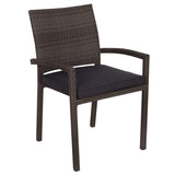 Atlantic Liberty 7-Piece Outdoor Dining Set Rectangular Patio Furniture, Grey