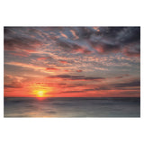 Atlantic Sunrise No. 9 by Robert J. Amoruso Canvas Art Print