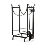 Atmore Log Rack and Tool Set by Christopher Knight Home - 17.00" W x 15.00" L x 30.00" H