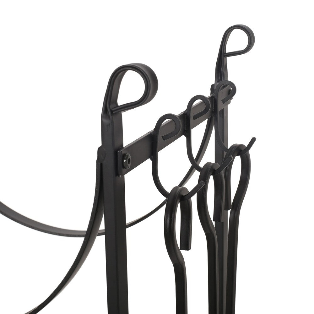 Atmore Log Rack and Tool Set by Christopher Knight Home - 17.00" W x 15.00" L x 30.00" H