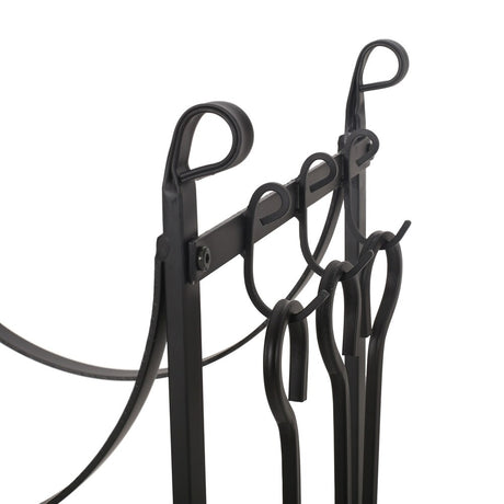 Atmore Log Rack and Tool Set by Christopher Knight Home - 17.00" W x 15.00" L x 30.00" H