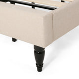 Atterbury Twin-size Contemporary Tufted Platform Bed by Christopher Knight Home
