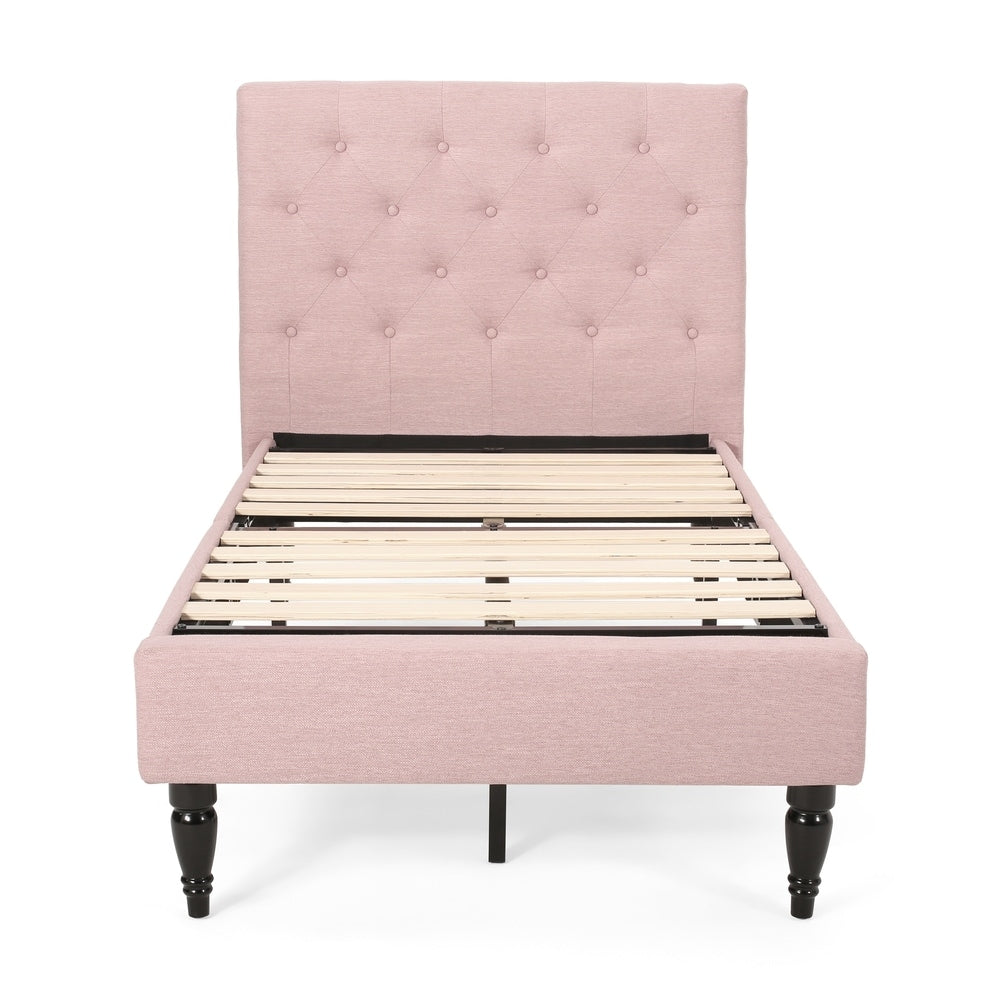 Atterbury Twin-size Contemporary Tufted Platform Bed by Christopher Knight Home