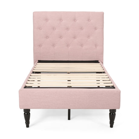 Atterbury Twin-size Contemporary Tufted Platform Bed by Christopher Knight Home