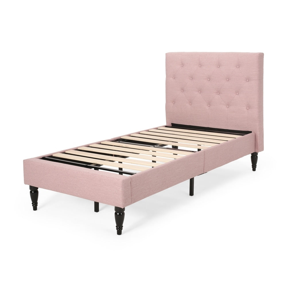 Atterbury Twin-size Contemporary Tufted Platform Bed by Christopher Knight Home