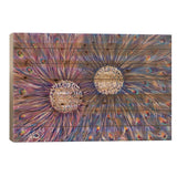 Attraction Print On Wood by RO ArtUS - Multi-Color