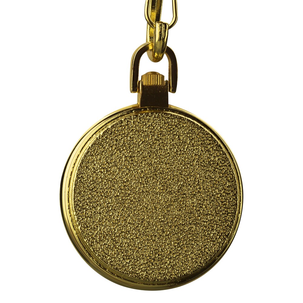 August Steiner Men's JFK Gold-Tone Pocket Watch