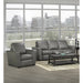Augusta Italian Leather Sofa and Two Chair Set
