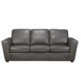 Augusta Italian Leather Sofa and Two Chair Set